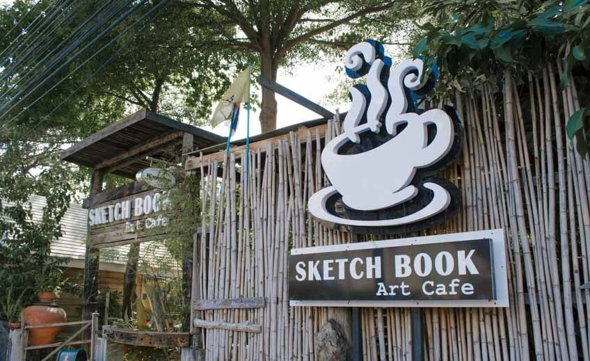 Sketch Book Art Café
