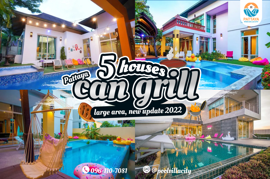House in Pattaya that can grill